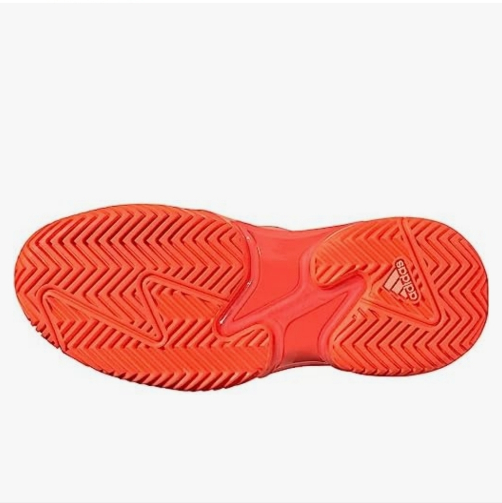 adidas Coral Orange Women's Tennis Shoe - Picture 6 of 8